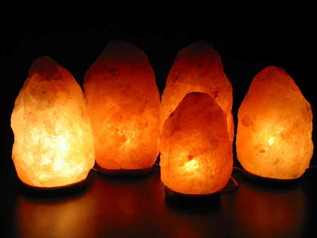 "Hand made Natural Lamps"